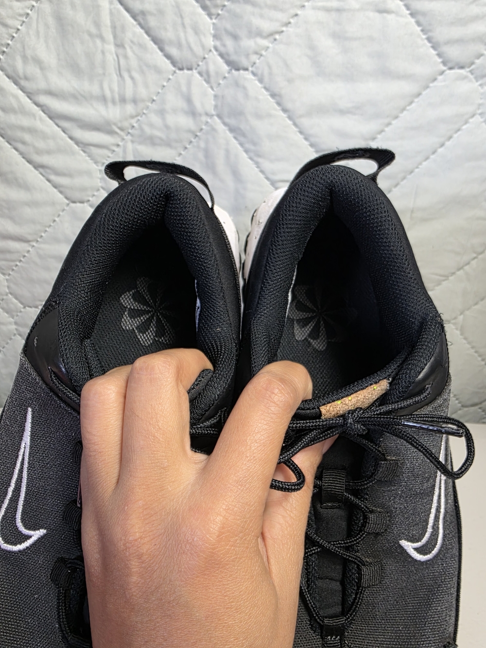 Nike Crater Remixa Shoes Sneakers Black Men's Size 10 Recycled Content - Picture 6 of 8